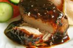 American Baked Pork Chops in Onionsour Cream Gravy Dinner
