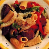 American Spicy Sausage And Fennel Rigatoni Dinner