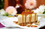 Australian Baked Dulce De Leche Cheesecake With Toffee Shards Recipe Dessert
