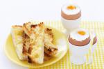 Australian Dippy Eggs With Cheesy Soldiers Recipe BBQ Grill