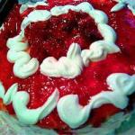 American Strawberry Pie with Custard Cream Dessert