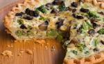 Broccoli Mushroom and Gouda Quiche Recipe recipe