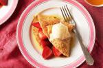 American Crepes Suzette With Strawberries Recipe Breakfast