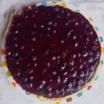 Australian Tart with Bilberries and Cheese Spreads Dessert