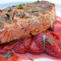 Canadian Grilled salmon BBQ Grill