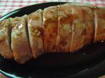 American Juicy Herbed Pork Loin With Currant Sauce BBQ Grill