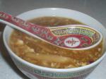 Chinese Hot and Sour Soup betty Foo Hunan Restaurant Appetizer