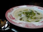 American New England Soup Factorys Asparagus Lemon and Orzo Soup Dinner