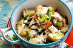 Barbecue Chicken And Smashed Potato Salad Recipe recipe