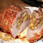 American Pork Roast Stuffed with Apples and Walnuts Appetizer