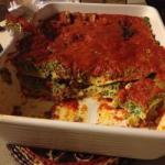 American Vegan Lasagna in Cabbage Appetizer