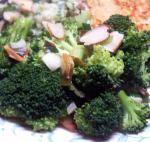 American Broccoli Almondine Appetizer