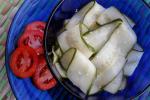 American Gourmet Magazines Asian Cucumber Ribbon Salad Appetizer
