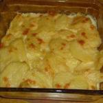 French Gratin of Potatoes in Munster Appetizer