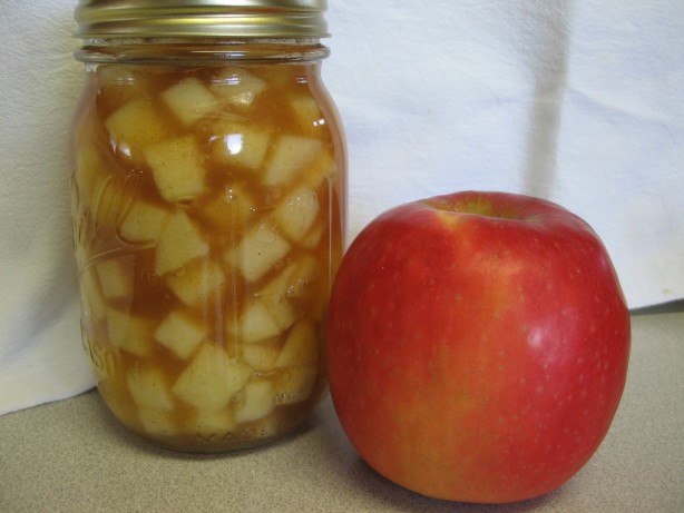 French Veras Apple Pie in a Jar Dessert