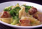 Italian Penne With Sausage and Broccoli Dinner