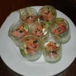 Australian Verrine Recipes to Cucumber and Smoked Salmon Appetizer