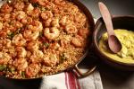 Australian Paella With Shrimp and Fava Beans Recipe Appetizer
