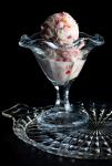 Australian Rhubarb Ice Cream with a Caramel Swirl Recipe Dessert