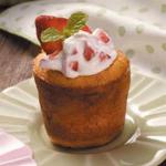 American Strawberry Popovers Dessert
