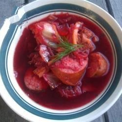 Polish Borscht with Meat Recipe Appetizer