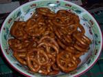 Australian Chloes Spicy Pretzels no Cook Appetizer