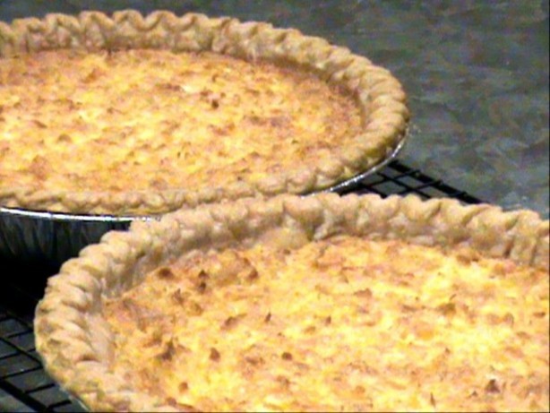 Australian Grannys Coconut Pie Dessert