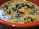 American Creamy Chickenspinach Soup Soup