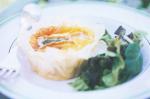 British Smoked Mussel Bacon and Brie Tarts Recipe Appetizer