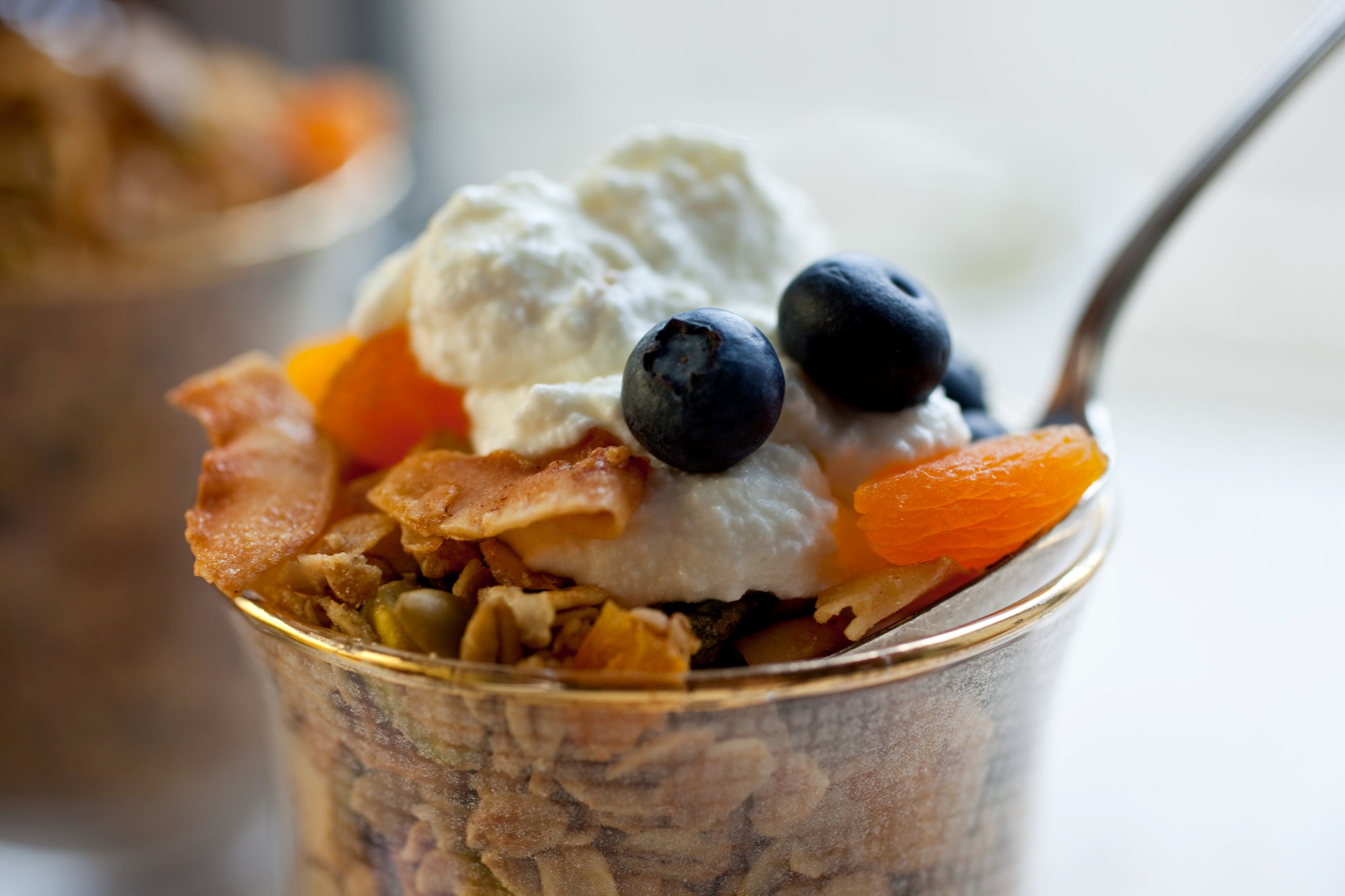 Australian Olive Oil Granola With Dried Apricots and Pistachios Recipe 1 Dessert