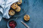 Swedish Saffron and Cranberry Muffins Appetizer