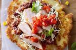 Australian Navajo Fry Bread With Beans And Pork Recipe Appetizer