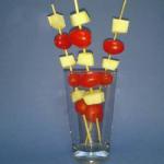 Australian Diced Apples and Cherry Tomatoes Appetizer