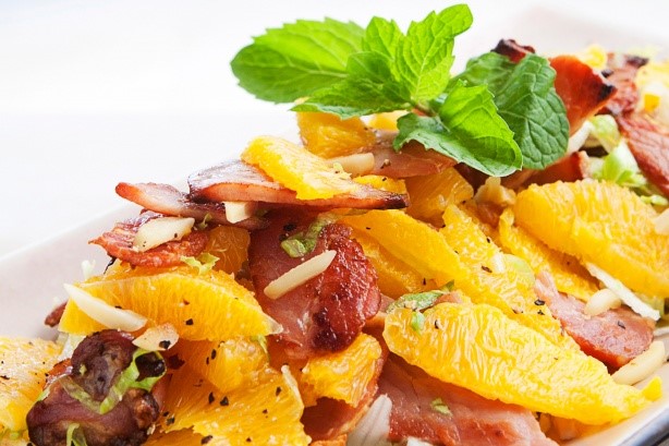 Australian Orange And Almond Salad Recipe Appetizer