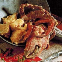 American Crispy Fried Crab Appetizer