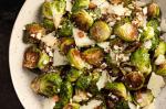 Italian Roasted Brussels Sprouts with Almonds and Pecorino Recipe Breakfast