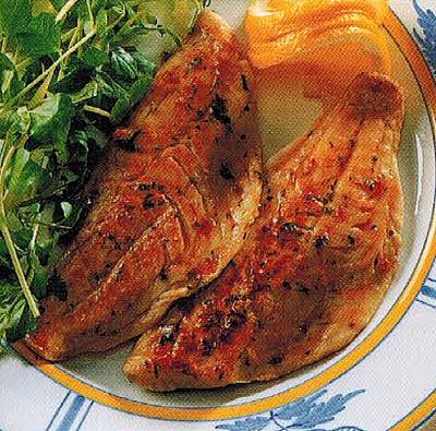 Australian Glazed Grilled Fish Fillets Appetizer