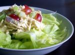 American Curried Chicken Salad With Grapes Dinner