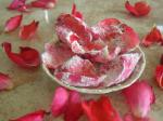 Australian Homemade Crystallised Rose Petals Dessert