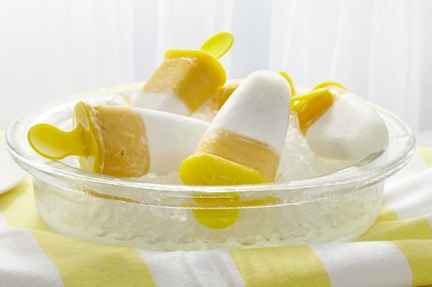 Australian Homemade Mango and Coconut Popsicles Recipe Dessert