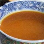 American Pumpkin Soup to Freeze Appetizer