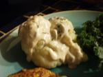 American Cauliflower With Mushroom Cheese Sauce Appetizer