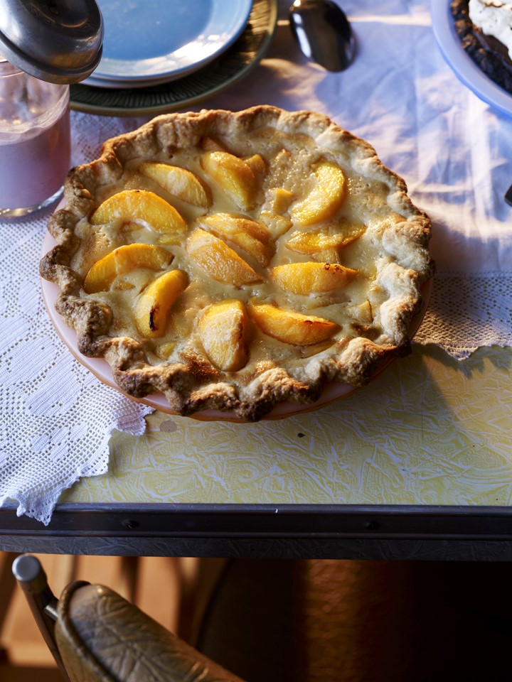 Australian Singlecrust Peach Pie Appetizer