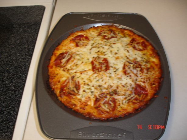 American Impossibly Easy Pizza Pie Dinner