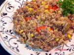 American Ground Beef and Rice Appetizer