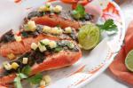Caribbean Caribbeanspiced Salmon With Pineapple Salsa Recipe Appetizer