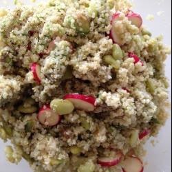 American Quinoa Salad with Avocado and Beans Appetizer