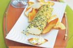 Australian Herb And Nut Cheese Log Recipe Appetizer