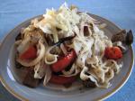 Australian Roasted Balsamic Vegetables With Penne Appetizer