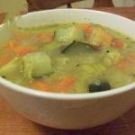 American Vegetable Soup Oats and Red Lentil Appetizer